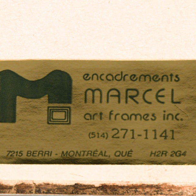 Mid 20th Century Framed Signed Oil on Canvas Polo Player Painting For Sale - Image 5 of 14