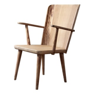 wedish Pine Armchair by Göran Malmvall, 1940s For Sale