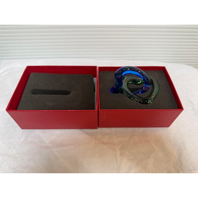 Baccarat Linking Hearts + Box For Sale In San Francisco - Image 6 of 12