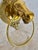 Mid 20th Century Brass Horse Head Equestrian Towel Holder Ring For Sale - Image 11 of 12
