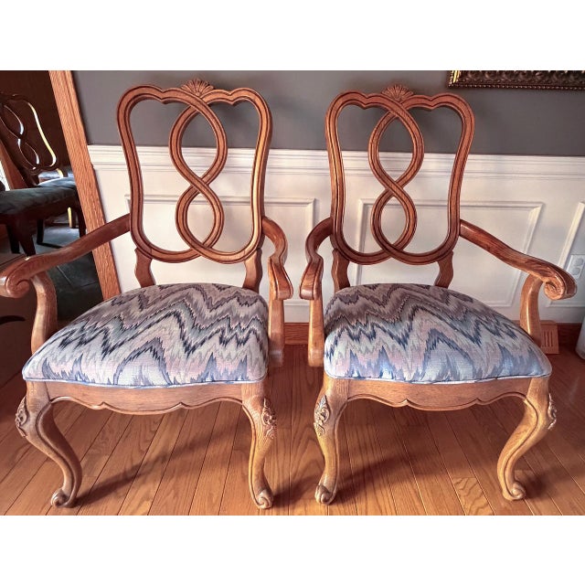 Wood Vintage 1987 Hickory Manufacturing Co. Dining Collection For Sale - Image 7 of 18