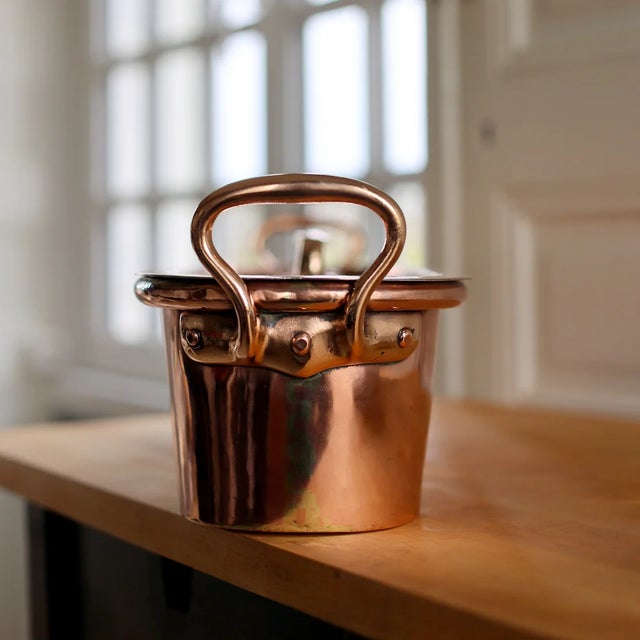 Late 19th Century Antique French Copper Fish Poacher For Sale - Image 5 of 6