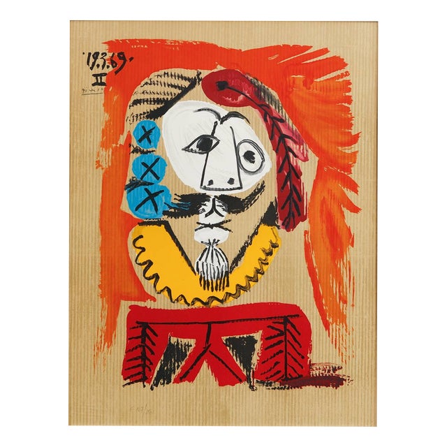 Pablo Picasso, Imaginary Portraits, 1969, Lithograph For Sale