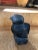 Charcoal Mid 20th Century Eli Elijassiapik Soapstone Carving For Sale - Image 8 of 8