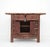 Double Top Drawer Carved Elm Sideboard For Sale - Image 4 of 5