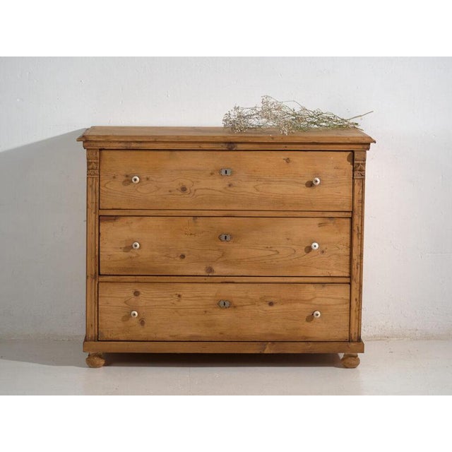 Antique Chest of Drawers in Wood, 1900s For Sale - Image 9 of 11