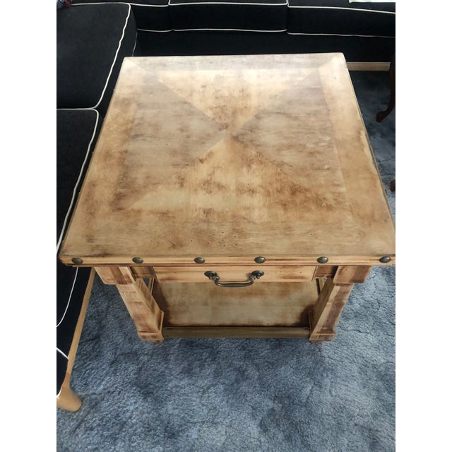 Cinnamon Solid Wood End Tables For Sale - Image 8 of 9