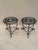 Vintage Round Wire Side Tables -a Pair For Sale - Image 11 of 11