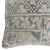 Mid 20th Century Vintage Turkish Rug Pillow For Sale - Image 5 of 6