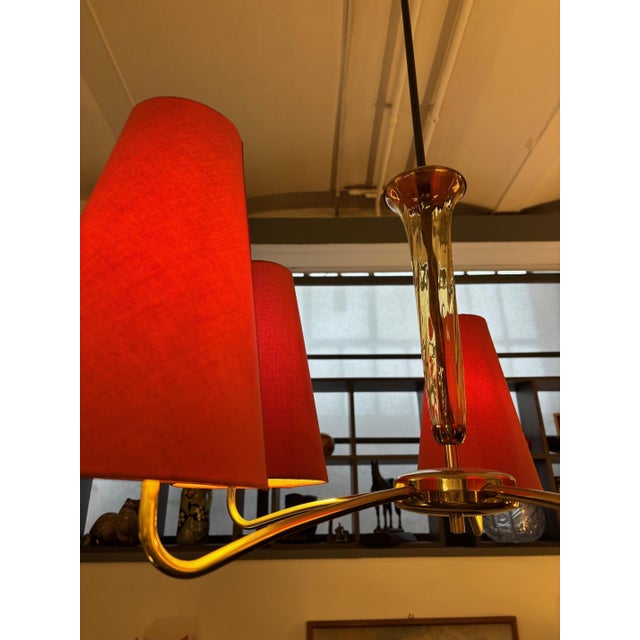 1960s Mid-Century Ceiling Light, 1960s For Sale - Image 5 of 12