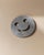 Vintage Metal Smiley-Face Shape Coaster, Italy, 1980s For Sale - Image 5 of 11