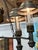 Rustic Dark Bronze Color Tole Multi Arm Rustic Chandelier For Sale - Image 3 of 8