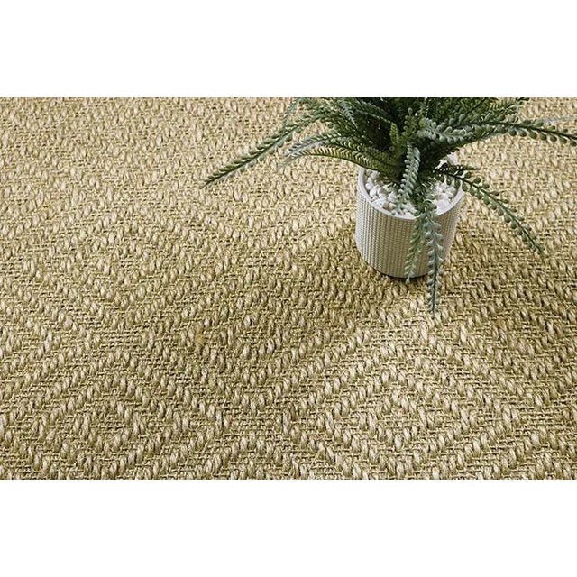 Made from 100% sisal, Aria is a statement piece with its striking diamond pattern. The textural nature of sisal creates...