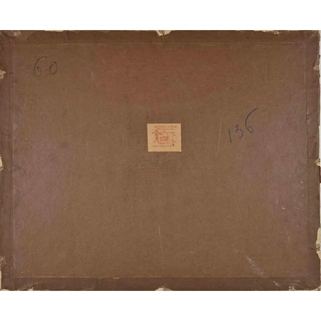 Characters is a Drawing in pen realized by the artist Willette (Adolphe Léon). Signature on the lower right margin....