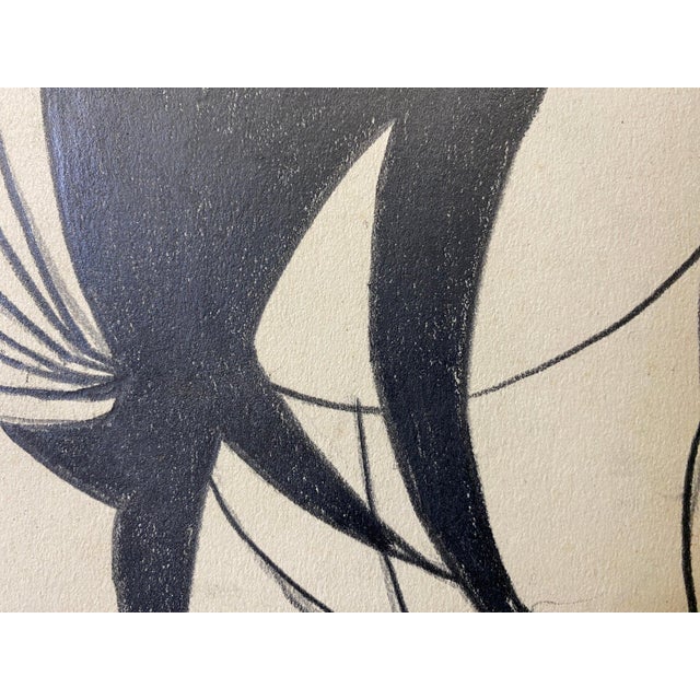 1990s Horse Race, Pen and Ink on Board, Signed Alton S Tobey For Sale - Image 10 of 12