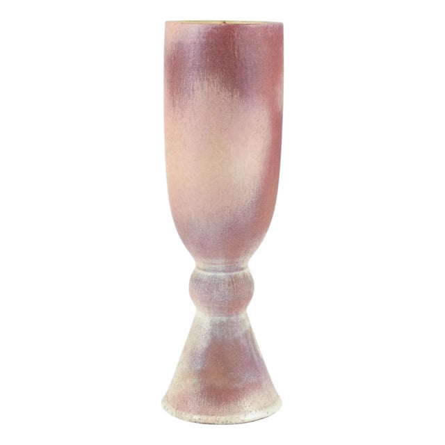 Goblet Ceramic Vase by Suzanne Ramié for Madoura, France For Sale