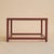 Wood Italian Red Lacquered Wood + Travertine Coffee Table, 1970s For Sale - Image 7 of 12