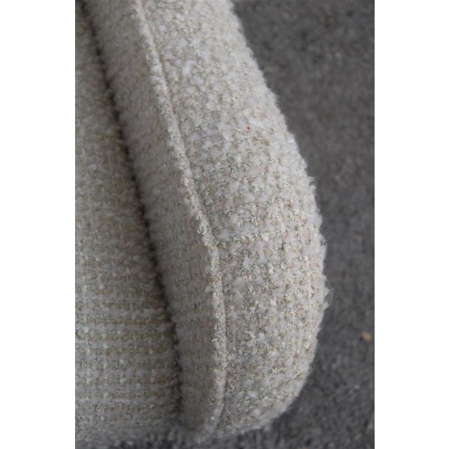 Senior Armchair in Wool & Brass by Marco Zanuso, 1950s For Sale - Image 11 of 15