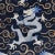 Chinoiserie SAMPLE - Schumacher Bixi Velvet Fabric In Midnight Blue For Sale - Image 3 of 4