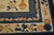 Delightful Ivory and Blue Color With Unique Chinoiserie Design Antique Chinese Ningxia Rug For Sale In New York - Image 6 of 12