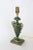 Vintage Green Urn Lamp With Duke & Duchess of Windsor Gold Accent Cypher For Sale - Image 4 of 7
