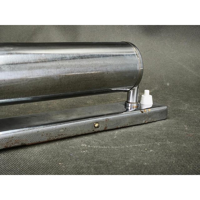 1940s Bauhaus Chrome Wall Lights by Napako, Czechoslovakia, 1940s, Set of 2 For Sale - Image 5 of 11