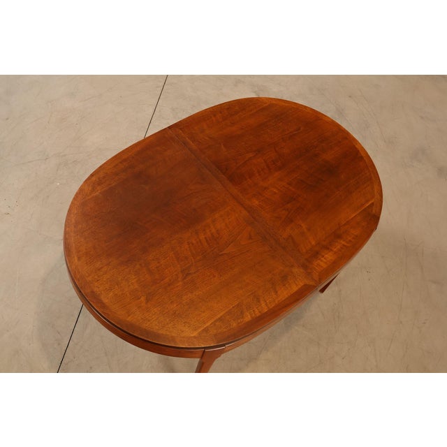 Lane 'Rhythm' Mid Century Modern Walnut Expandable Dining Table For Sale - Image 9 of 18
