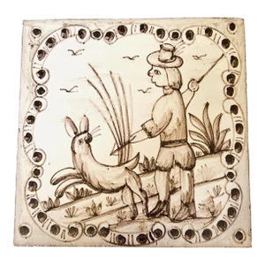 Pair of Portuguese Tiles