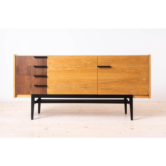 Mid-Century Modern Sideboard by Frantisek Mezulanik for Up Závody, 1960s For Sale - Image 10 of 10