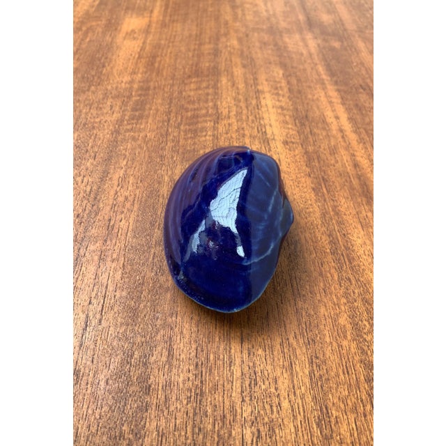 Vintage Ceramic Shell Sculpture For Sale - Image 12 of 18