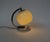 Beige Bauhaus Nickel-Plated Bedside Lamp with Beige Cased Glass, 1930s For Sale - Image 8 of 18