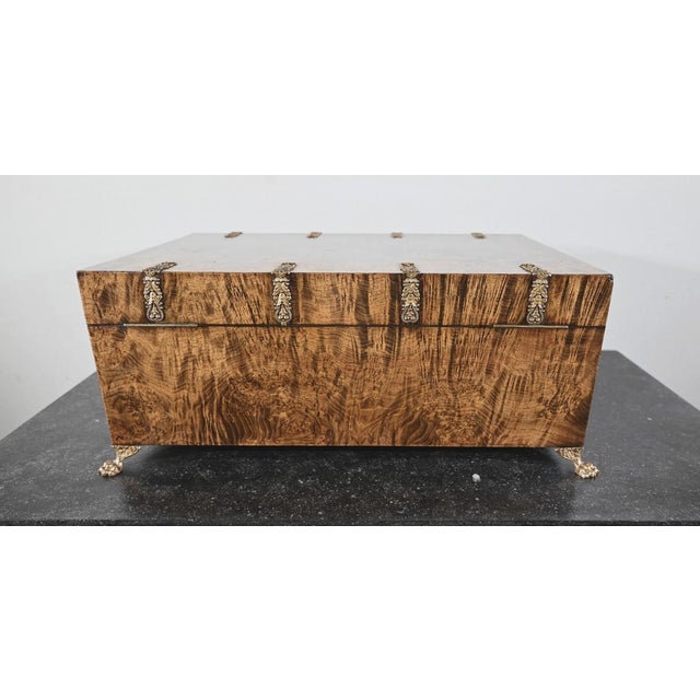 Vintage Travel Box in Orme Magnifying Glass, 1810 For Sale - Image 14 of 18