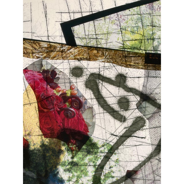 Early 21st Century "Untitled 1" Abstract Expressionist Photo Collage Print by Peter Astrom For Sale - Image 4 of 13