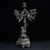 Pair of Large Vintage French Rococo Style Bronze Cherub Candelabras For Sale - Image 9 of 10