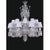 Gold Collection Regina Wall Lamp in Metal and Crystal by Jago For Sale - Image 8 of 12