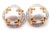 Verdura Vintage Diamond Mabe Pearl Yellow Gold & Platinum Large Earrings, Pair For Sale - Image 12 of 13