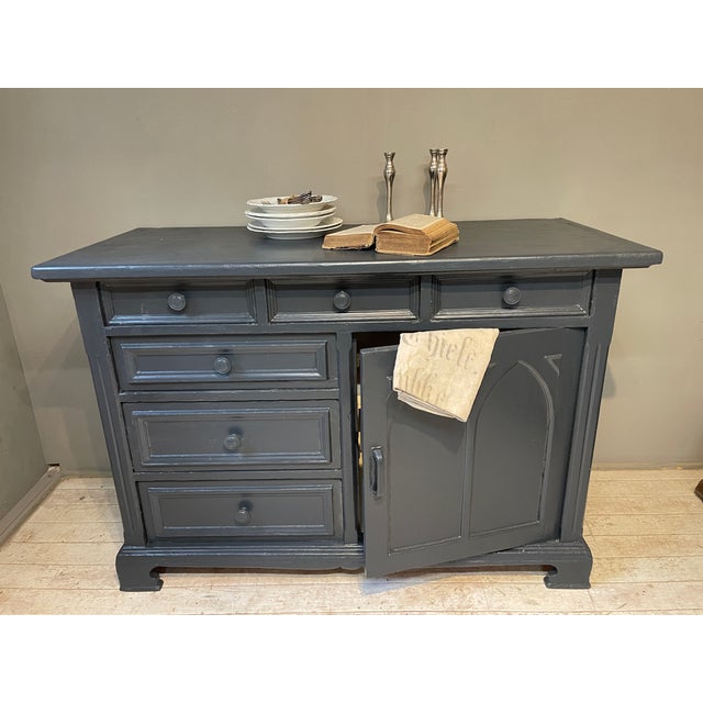 Large Antique Sideboard, 1890s For Sale - Image 12 of 17