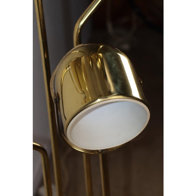 Vintage Floor Lamp in Gilt Metal by Goffredo Reggiani, 1970s For Sale - Image 11 of 18