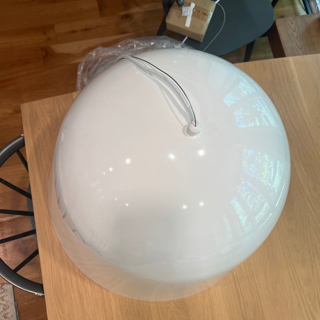 Mid-Century Modern Cb2 Light Pendants For Sale - Image 3 of 3