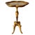 Mid-Century Modern Vintage Florentine Hollywood Regency Gilt Wood Side Table with Hand-Painted Floral Motif, 1950s For Sale - Image 3 of 7