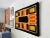 1960s Midcentury Geometric Handmade Latch Hook Wall Art For Sale - Image 5 of 7