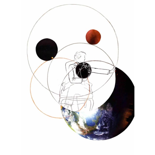 Untitled is a contemporary artwork realized by Giulio Paolini in 2002 Pencil and collage on paper. Certificate of...