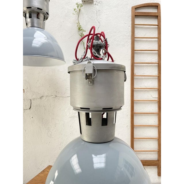 Vintage Industrial Lamps, Set of 2 For Sale - Image 13 of 18