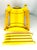 Yellow Yellow Plastic K 4860 Chair by A. Castelli Ferrieri for Kartell, 1978 For Sale - Image 8 of 10