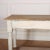 19th C French original painted oak and pine drapers console. 1890. This piece is designed in the style of the selected...