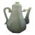 Chinese Jade Qing Dynasty Carved Bird & Mask Octagonal Lidded Teapot For Sale