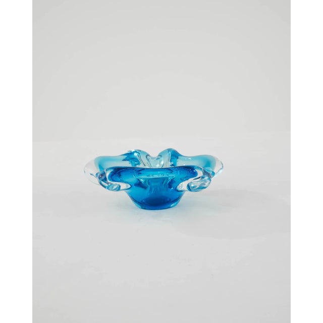 The vivid hues and liquid lines of blown art glass create an unmissable accent. Made in Italy circa 1960, expressive...