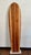 Modern Handcrafted Solid Wood Alaia Surfboard - Sculptural Wall Object For Sale - Image 3 of 5