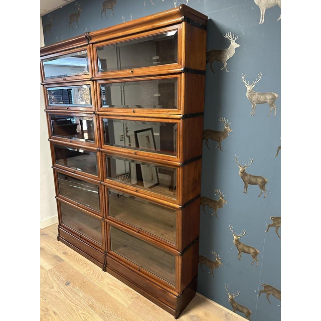Antique Bookcase from Globe Wernicke, 1890s, Set of 12 For Sale - Image 9 of 11