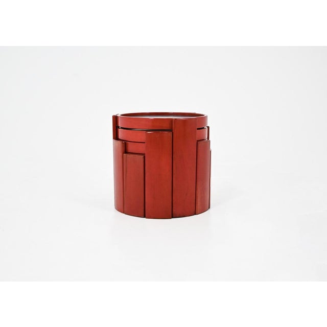 Model 780 Nesting Tables by Gianfranco Frattini for Cassina, 1960s, Set of 4 For Sale - Image 12 of 12